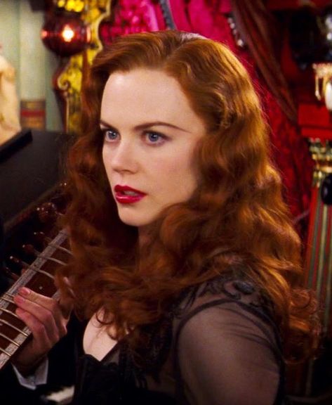 Nicole Kidman Moulin Rouge, Satine Moulin Rouge, Moulin Rouge Movie, Rouge Makeup, Isabelle Adjani, Redhead Girl, Nicole Kidman, Maquillaje De Ojos, Redheads