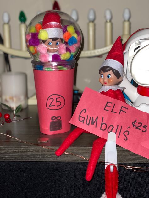 Elf On The Shelf Happy Birthday Ideas, Christmas Eve Ideas, Elf 2023, Elf 2024, Awesome Elf On The Shelf Ideas, Elf Activities, Xmas Elf, Elf Antics, Elf Fun