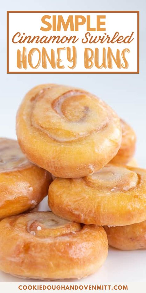 Indulge in homemade honey buns that blend the best of donuts and cinnamon rolls, with a choice to bake or fry for your perfect treat. Opt for baking for a simpler method, spacing the dough on a lined sheet to rise before baking to golden perfection. Enjoy these as a delightful breakfast or a sweet snack. Easy Honey Buns, Homemade Honey Buns Easy, Deep Fried Honey Buns, Baked Honey Buns, Milk Bread Honey Buns, Homemade Honey Buns Baked, Home Made Honey Buns, Cinnamon Sweet Bread, Yeast Donuts Baked