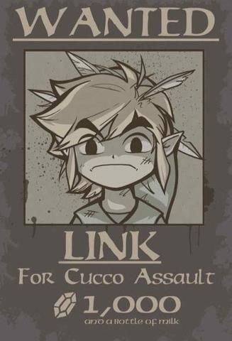 Link wanted poster. Art Work, Graphic Art, Zelda, Hair, Art