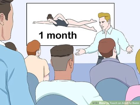 How to Teach an Adult to Swim (with Pictures) - wikiHow How To Swim, Learn To Swim, Swim Lessons, Adult Swim, To Learn, Family Guy, Swimming, Fictional Characters