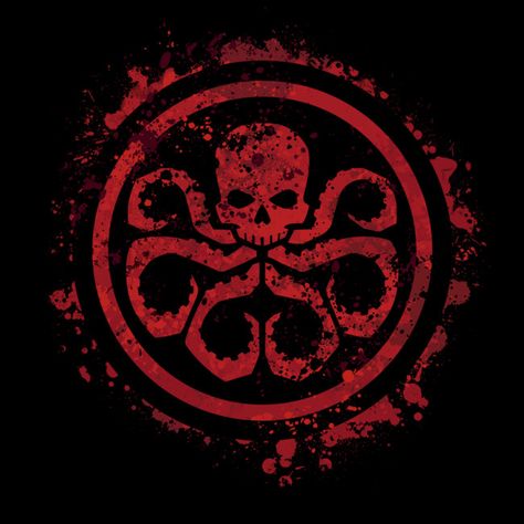 Red Skull Marvel, Hydra Marvel, Marvel Design, Hail Hydra, Avengers Fan Art, Marvel Tattoos, Goth Wallpaper, Red Skull, Graphic Tshirt Design