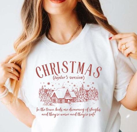 Taylor Swift Christmas Shirt, Cozy Christmas Tree, Taylor Swift Christmas, Sublimation Ideas Projects Inspiration, Taylors Version, Sublimation Ideas, Farm Design, Tree Farm, Christmas Tree Farm