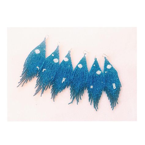 Salihah Moore on Instagram: “A batch of the Shibori inspired earrings I sent to @generalstore weeks ago. More in stores soon!” Salihah Moore, Shibori, Bead Work, Crown Jewelry, Instagram