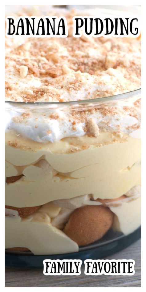 Bowl of banana pudding. Light Banana Pudding Recipe, Sour Cream Banana Pudding, Easy Banana Pudding Recipe, Ashley Murphy, Magnolia Bakery Banana Pudding, Banana Pudding Desserts, Easy Banana Pudding, Banana Cream Pudding, Southern Banana Pudding