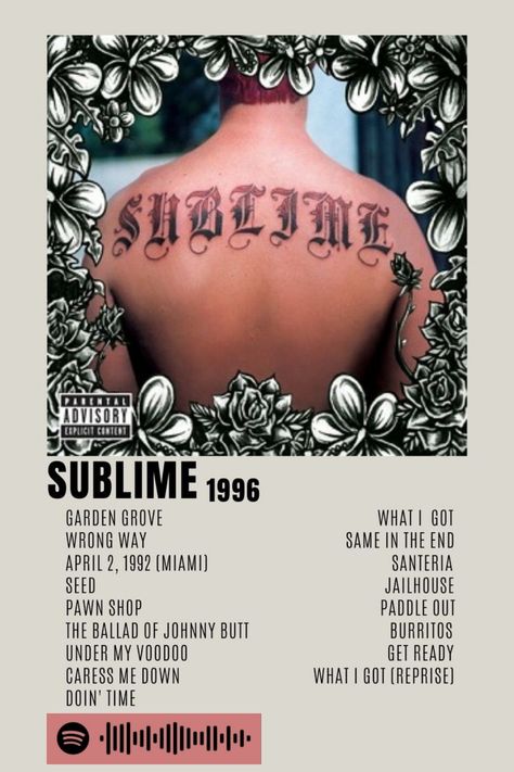 Sublime Album Art, Santeria Sublime, Sublime Poster, Sublime Album, Lou Dog, Sublime Band, Posters Amazon, College Wall Art, Album Cover Wallpaper Collage