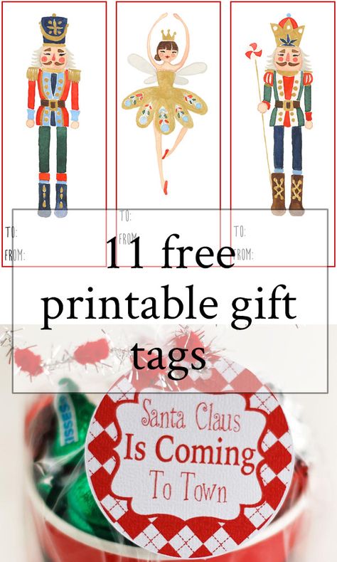 Christmas Gift Tags Printable Templates, Gift Tags For Christmas, Free Christmas Tags, Free Christmas Tags Printable, Christmas Kisses, Free Printable Christmas Gift Tags, Christmas Gift Tags Free, Christmas Gift Tags Diy, Holiday Gift Wrapping