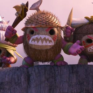 Kakamora | Disney Wiki | Fandom Coconut From Moana, Coconut Pirates Moana, Moana Coconut Pirates, Moana Coconut, Moana Cast, Moana Gif, Moana Boat, Moana And Maui, Heart Of Te Fiti