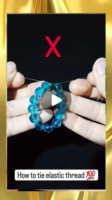 @beadedbeautytips on Instagram: "How to tie elastic thread bracelet 💯😍
DM us for best quality gemstone beads! (Shipping available worldwide)
Comment down for more!
~
Creator:-candy_shopp (youtube shorts)
~
~
🦋follow for more such content 🦋
✨️kindly dm for any query ✨️
~
~
#handmadejewelry #daintyjewelry #beadedbracelets #minimalstyle #neutralstyle #summerstyle #asmr #beadembroidery #beadjewellery #jewellerymaking" How To Tie Elastic Bracelet Knots Video, Diy Breclate, How To Tie Off Elastic Bracelet, How To Tie A Bracelet Elastic, How To Tie A Stretch Bracelet Knots, How To Tie Elastic Bracelet Knots, How To Tie Bracelet Knots, How To Close A Bracelet, Tie Elastic Bracelet