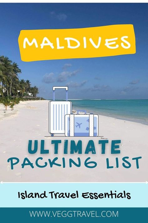 Packing List For Maldives, Maldives Packing List, Resort Packing List, Maldives Trip, Conrad Maldives, Holidays Abroad, Holiday Packing Lists, Travel Maldives, Maldives Vacation