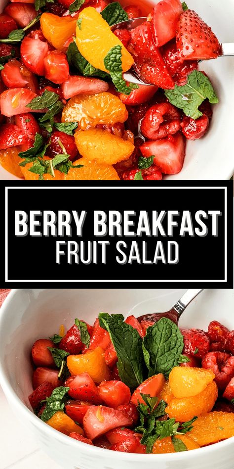 Christmas Breakfast Fruit Salad, Breakfast Fruit Salad Brunch Recipes, Fruit Salad For Brunch, Breakfast Salad Recipes, Morning Fruit Salad, Breakfast Salad Ideas, Fruit Breakfast Ideas, Brunch Fruit Salad, Citrus Salad Dressing