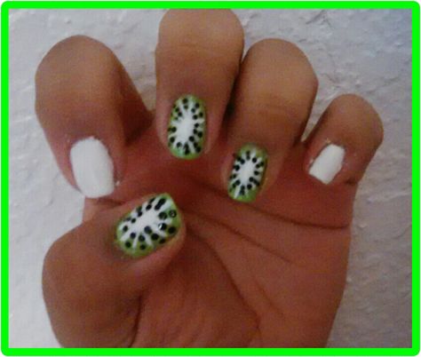 ❤❤ Kiwi Nails ❤❤ Kiwi Nails, Kiwi, Nails, Beauty