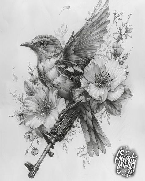 Little Bird Tattoos, Dragon Tattoo Ideas, Back Of Neck Tattoo, Box Braids Styling, Birds Tattoo, Neck Tattoo, Dragon Tattoo, Design Gallery, Animal Tattoos