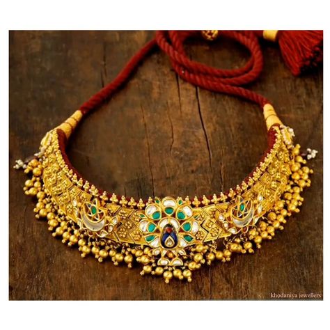 Rajput Jewellery, Rajasthani Jewellery, Royal Necklace, 22k Gold Jewelry Necklaces, Indian Gold Necklace Designs, Barber Logo, Rajputi Jewellery, Sharara Designs, Kundan Jewellery Bridal