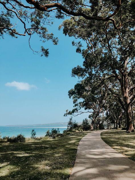 A walkway along Huskisson beach - weekend trips from Sydney Beach In Australia, Australian Aesthetic, Best Weekend Trips, Australian Road Trip, Jervis Bay, Sydney Beaches, Sydney Travel, Australia Beach, Beach Weekend