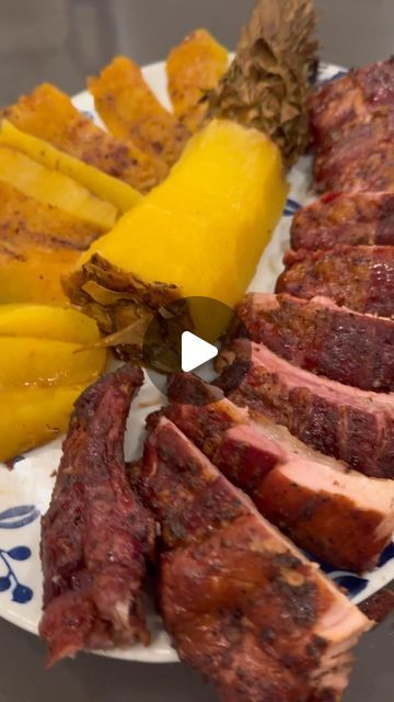 Erik Svend Svendsen on Instagram: "Spicy Rib Wrapped Pineapple Simply delicious #meater #meatermade #traeger #traegergrills #bbq #smoke #smoker #thecookingguild" Ribs Wrapped Around Pineapple, Smoked Ribs, Smoked Cooking, Traeger Grill, Smoker Recipes, Simply Delicious, Pork Ribs, Great Recipes, Main Dishes