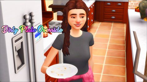 Dirty Plate Override | melunn on Patreon Sims 4 Plate Override, Sims 4 Override Mod, Sims 4 Food Override, Sims 4 Dirty Cc, Sims4 Override, Ts4 Override, Override Sims 4, Sims 4 Overrides, Realistic Sims