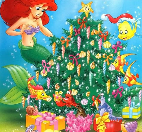 Shoe Box Float, Little Mermaid Christmas, Disney Iphone Wallpaper, Mermaid Kingdom, Little Mermaid Coloring Pages, Disney Princess Christmas, Pirates Ship, Disney Mermaid, Disney Christmas Decorations