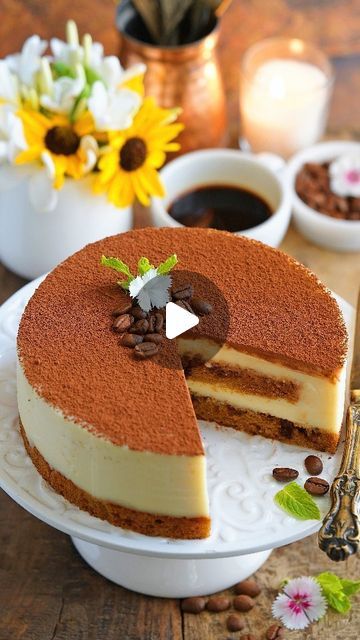 Classic Tiramisu, Sponge Recipe, Love Unconditionally, Tiramisu Cake, Love Cake, Coffee Cake, Layer Cake, Coffee Lover, I Love