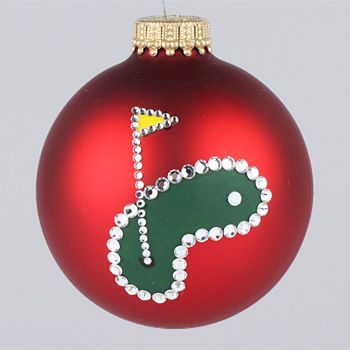 Guvon Hotels & Spas thinks we should get some of these for The Fairway Hotel & Golf Resort's Christmas tree <3 Golf Ornament #fabulous Golf Favors, Golf Crafts, Diy Golf, Golf Birthday Gifts, Golf Christmas, Golf Room, Mom Crafts, Golf Christmas Gifts, Golf Wedding