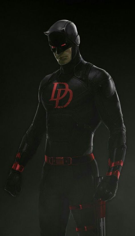 Daredevil Black Suit, Daredevil Suit, Daredevil Cosplay, Daredevil Artwork, The Man Without Fear, Black And Red Suit, Daredevil Art, Daredevil Comic, Marvel Knights