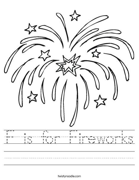 Fireworks Worksheet July Coloring Pages, Firework Colors, July Activities, New Year Coloring Pages, July Colors, New Year Fireworks, Happy Fourth Of July, Online Coloring Pages, Easy Coloring Pages