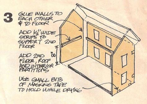 Dollhouse Woodworking Plans, Dollhouse Plans, Mesh Christmas Tree, Popsicle Stick Houses, Cardboard Dollhouse, Fabric Doll House, Cardboard Crafts Diy, Doll Furniture Diy, Doll House Plans