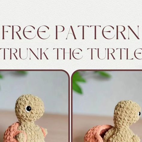 Crochet CroChey on Instagram: "🐢 Today we "shell-abrate" this free pattern for Trunk the Trendy Turtle 🎉 We don't mean to "sturtle" you, but this little guy carries a big suprise in his backpack 🎒🍑 🤫 Ofcourse he wouldn't be trendy without these amazing mods: 🎃 Halloween costume (page 5) 🎅 Santa costume (page 6) 🍊 Orange costume (page 7) 🍄 Mushroom costume (page 8) This pattern is a collaboration with @croshaw_crochets @gwenniezcrochet @fluffbaellchen and @crochet_crochey , and tested by Crochet Turtle Shell Backpack, Crochet Cheeky Turtle, Turtles Crochet Pattern Free, Cheeky Turtle Crochet Pattern, Tank The Turtle Crochet, Unique Crochet Amigurumi, Crochet Easy Amigurumi, Funny Things To Crochet, Crochet For Guys