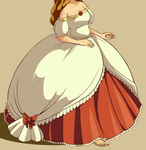 Poofy Dress Drawing Reference, Poofy Dress Drawing, Poofy Dresses, Poofy Skirt, Vestidos Anime, Poofy Dress, Clothes Drawing, Clothes Reference, Puffy Skirt