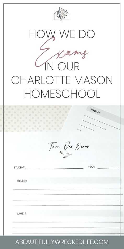 Free Charlotte Mason Printables, Exam Planning, Free Charlotte Mason, Charlotte Mason Planner, Homeschool Methods, Homeschool Materials, Exam Planner, Exam Week, Homeschool Advice