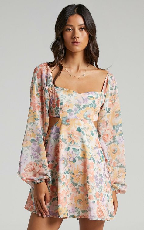 Summer flower dress