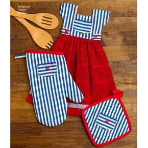 Dish Towel Crafts, Miniature Pot, Sewing Machine Brands, Simplicity Patterns Dresses, Interfacing Sewing, Towel Dress, Sewing Pattern Shop, Towel Crafts, Bantal Sofa