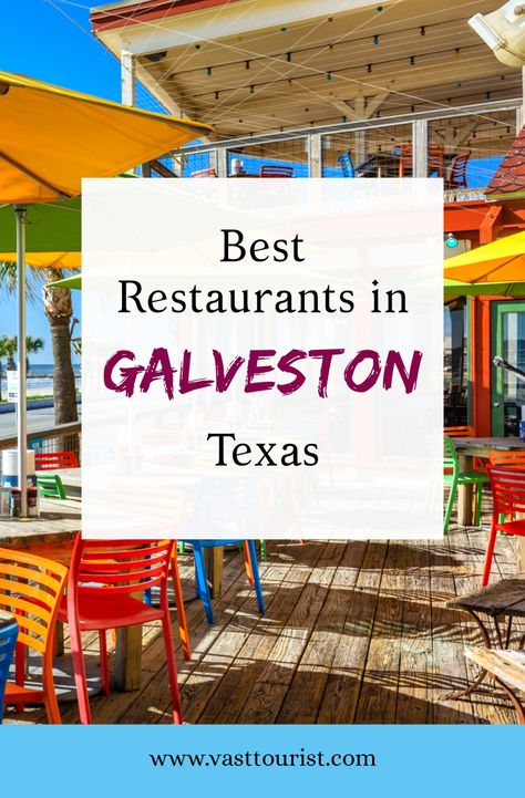 Restaurants in Galveston Texas 
Best places to eat in Galveston Texas 
Foods in Galveston 
Top restaurants in Texas Galveston Texas Restaurants, Where To Eat In Galveston Texas, Galveston Bachelorette Party, Galveston Texas Vacation, Galveston Texas Beach, Galveston Seawall, Texas Travel Weekend Getaways, Galveston Restaurants, Vacation Hacks