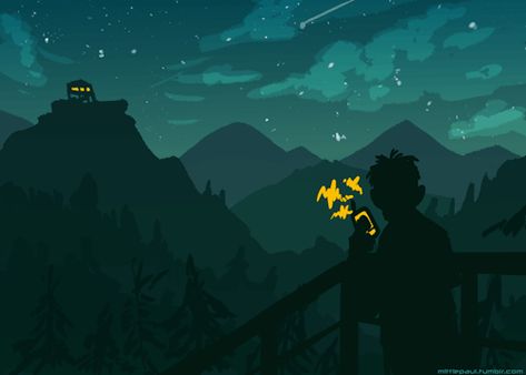 Firewatch Fanart, Firewatch Aesthetic, Firewatch Wallpaper, Beach Cleaner, Firewatch Game, Fire Watch, Oxenfree, Drawing Comics, The Long Dark