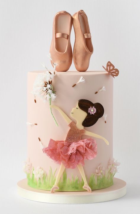 Ballet Cake, Ballerina Birthday Cake, Ballet Cakes, Ballerina Birthday, Kids Cakes, 18th Birthday Party, Cake Decorating Techniques, 18th Birthday, Kids Cake