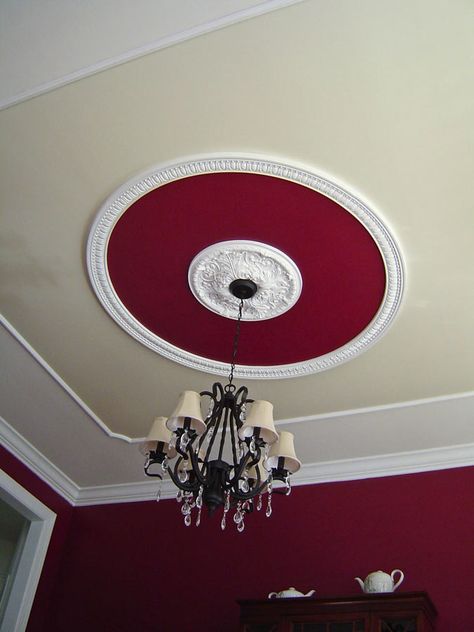 Faux Tray Ceiling, Cove Lighting Design, Pop Design For Hall, Red Ceiling, Accent Ceiling, False Ceiling Bedroom, False Ceiling Living Room, Pop False Ceiling Design, Pop Ceiling Design