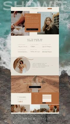 Mobil Design, Beautiful Website Design, Website Design Inspiration Layout, Inspiration Board Design, Dropshipping Store, Shopify Website Design, Newsletter Template, Shopify Dropshipping, Modern Website