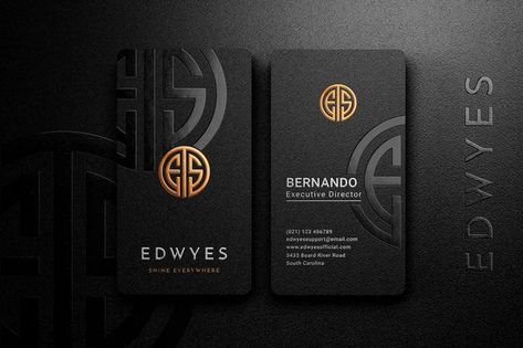 Sms Logo, Qr Sticker, Black Business Card Mockup, Packing Inspiration, Logo Rond, Business Card Design Black, Elegant Business Cards Design, Unique Business Cards Design, Inspiration Logo Design