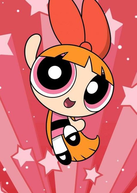 Powerpuff Blossom, Redhead Characters, Powerpuff Girls Wallpaper, Powerpuff Girls Fanart, Powerpuff Girl, The Powerpuff, Puff Girl, Digital Art Anime, Cartoon Pics