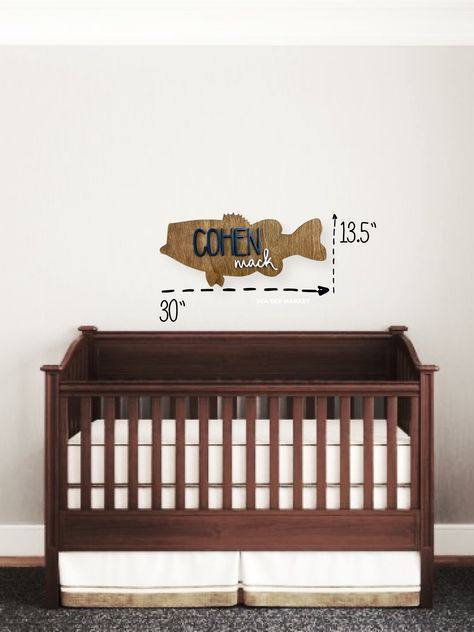 Fishing Themed Nursery Artwork, Boho Fishing Nursery, Baby Boy Fishing Nursery Themes, Fishing And Hunting Nursery, Fishing Nursery Decor, Fishing Nursery Ideas, Baby Boy Nursery Themes Fishing, Baby Room Fishing Theme, Boy Nursery Fishing Theme