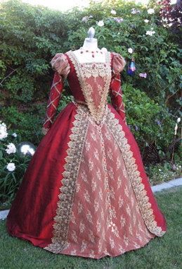 Elizabethan Clothing, Cinderella Gown, 16th Century Fashion, Gaun Abad Pertengahan, Tudor Dress, Tudor Fashion, Tudor Costumes, Medieval Gown, Queen Dresses