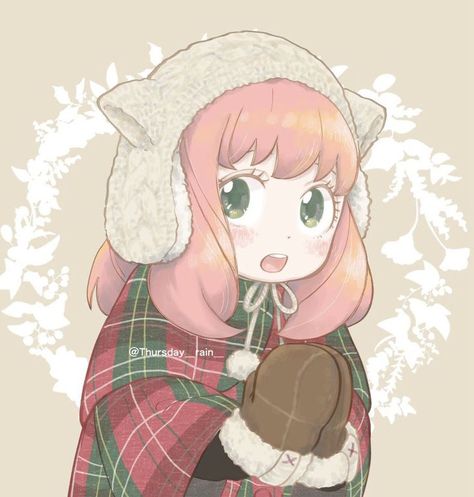 Anya Christmas, Christmas Anime, Winter Drawings, Celebrate Good Times, Anime Christmas, Anya Forger, Spy Family, Christmas Icons, Cute Family