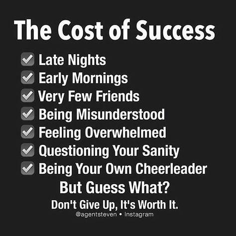 Cost Of Success, Success Student, Morning Reminder, Study Hard Quotes, Usa Business, Medical Quotes, Exam Motivation, Medical School Motivation, Motivational Quotes For Students