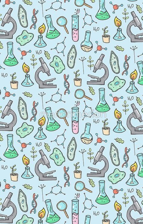 Biology and chemistry Science Themed Wallpaper, Cute Biology Wallpaper Aesthetic, Cute Science Wallpaper, Chemistry Notion Cover, Cute Biology Wallpaper, Molecular Biology Wallpaper, Biochemistry Wallpaper, Science Wallpaper Biology Aesthetic, Biology Design Ideas