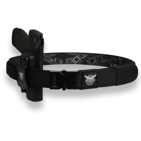 Order one of the the best gun belt options on the market online from We The People Holsters. Whether you are going to work or heading to the gun range, this concealed carry belt with Talon buckle was designed for everyday use, comfort, and toughness. Purchase a tactical gun belt with a talon buckle from We The People Holsters. Leather Iwb Holster, Concealed Carry Belt, Iwb Holster, Leather Craftsmen, Tactical Clothing, Tactical Belt, We The People, Everyday Carry, Camping Gear