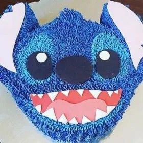 Stitch Pull Apart Cupcake Cake, Stitch Pull Apart Cupcakes, Stitch Cupcake Cake, Stitch Desserts, Stitch Cupcakes, Stitch Party, Stitch Cake, Pull Apart Cupcake Cake, Pull Apart Cupcakes