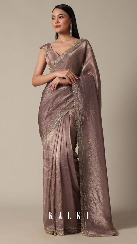 #BEAUTY ,#REALATIONSHIPS #Fashion #Outfits #Summer Outfits #Animals Scratch Outfit Ideas, Saree From Scratch, Optical Illusion Dress, Brown Saree, Latest Bridal Lehenga Designs, Sabyasachi Sarees, Saree Wearing Styles, Simple Saree Designs, Latest Model Blouse Designs