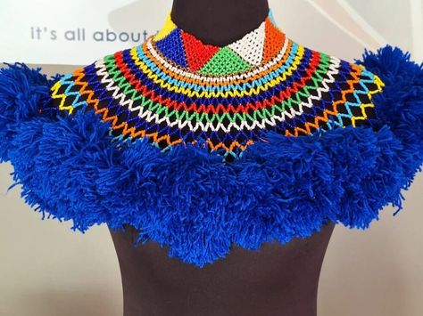 Zulu Beads Outfit, Xhosa Beads Necklaces, Maasai Necklaces, Maasai Beads Necklace, Zulu Head Beads, Zulu Traditional Attire, Digital Wedding Invitations Templates, Digital Wedding Invitations, Traditional Attire