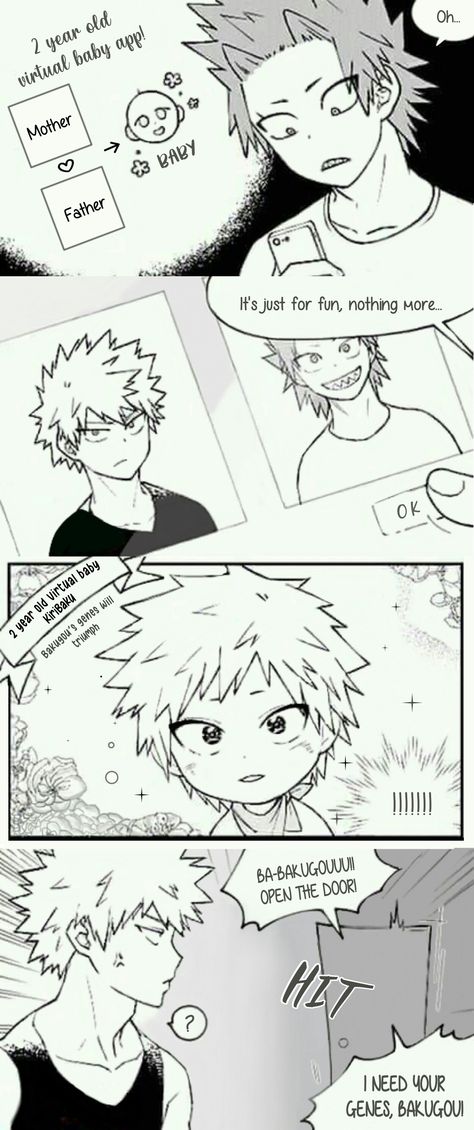 Kiribaku Daughter, Kiribaku Fanart Bottom Bakugou, Kiribaku Cute Comic, Mha Kiribaku Fanart, Kiribaku X Yn, My Hero Academia Bakugou Fanart, Kiribakudeku Fanart, Kiribaku Fanart Comic, Fem Bakugou X Kirishima