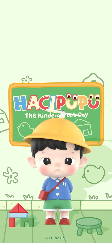 Hacipupu Wallpaper, Hacipupu Pop Mart, Pop Mart, Blind Box, Toy Figures, Art Wallpaper, Phone Wallpaper, Iphone Wallpaper, Mario Characters